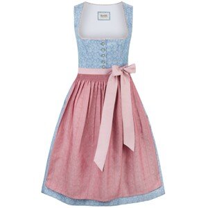 STOCKERPOINT Dirndl  světlemodrá / pink