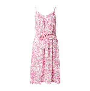 GAP Letní šaty  světle růžová / bílá