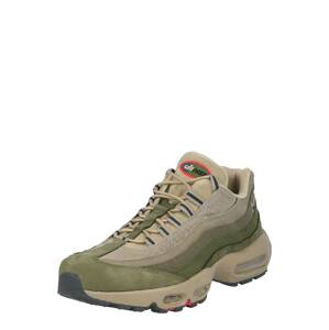 Nike Sportswear Tenisky 'AIR MAX 95'  mokka / světle hnědá / khaki / červená