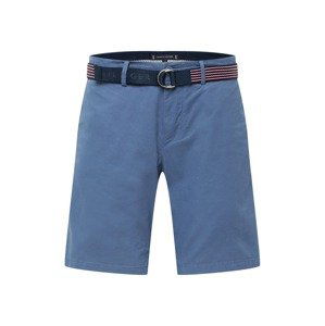 TOMMY HILFIGER Chino kalhoty 'BROOKLYN'  marine modrá / kouřově modrá / červená / bílá