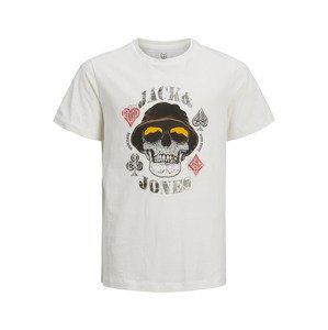 Jack & Jones Junior Tričko 'CAPTAIN'  žlutá / šedá / červená / černá / bílá