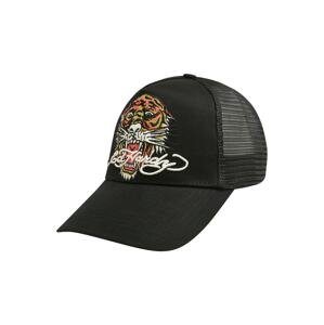 Ed Hardy Kšiltovka 'ROAR'  rákos / korálová / černá / bílá