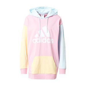 ADIDAS SPORTSWEAR Sportovní mikina  písková / světlemodrá / světle růžová / bílá