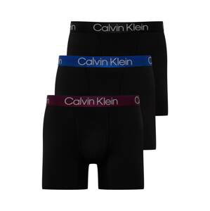 Calvin Klein Underwear Boxerky  černá / bílá / modrá / bobule