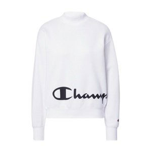 Champion Authentic Athletic Apparel Mikina  černá / bílá