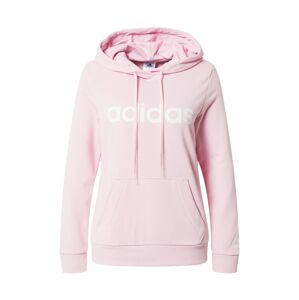 ADIDAS SPORTSWEAR Sportovní mikina  růžová / bílá