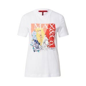 MAX&Co. Tričko  bílá / červená / růžová / žlutá