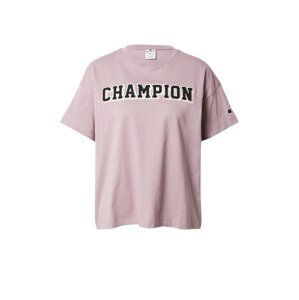 Champion Authentic Athletic Apparel Tričko  pudrová / starorůžová / černá / bílá