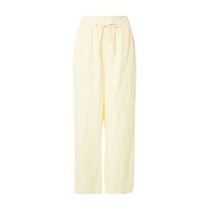 Gina Tricot Kalhoty 'Disa'  pastelově žlutá