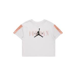 Jordan Tričko  světle růžová / černá / přírodní bílá