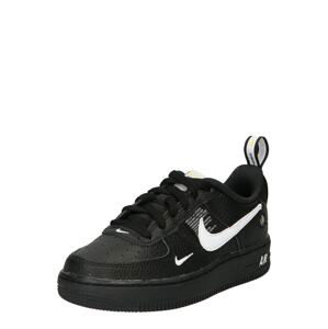 Nike Sportswear Tenisky 'Air Force 1'  černá / bílá
