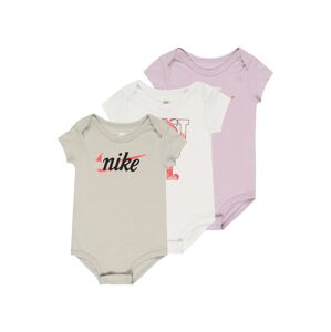 Nike Sportswear Dupačky/body  kouřově šedá / růžová / černá / bílá