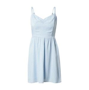 HOLLISTER Letní šaty 'APAC'  světlemodrá / bílá