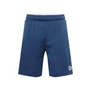BIDI BADU Sportovní kalhoty 'Lomar'  enciánová modrá / bílá
