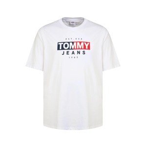 Tommy Jeans Plus Tričko  noční modrá / červená / bílá