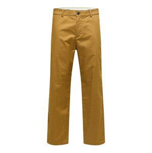 SELECTED HOMME Chino kalhoty 'Salford'  hnědá