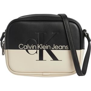 Calvin Klein Jeans Taška přes rameno 'Hero'  černá / béžová