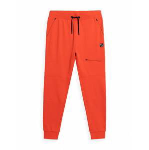 4F Sportovní kalhoty  oranžová