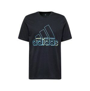 ADIDAS SPORTSWEAR Funkční tričko  světlemodrá / žlutá / černá