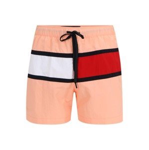 Tommy Hilfiger Underwear Plavecké šortky  broskvová / červená / černá / bílá
