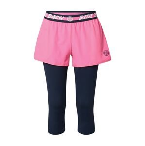 BIDI BADU Sportovní kalhoty 'Kara'  námořnická modř / světle růžová / bílá