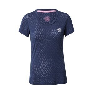 BIDI BADU Funkční tričko 'Bineta''  námořnická modř / pink / bílá