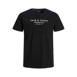 JACK & JONES Tričko 'Archie'  marine modrá / červená / bílá
