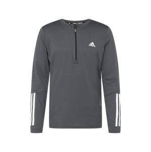 ADIDAS SPORTSWEAR Funkční tričko  tmavě šedá / bílá