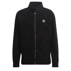 ADIDAS ORIGINALS Fleecová mikina  černá / bílá