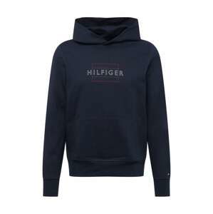 TOMMY HILFIGER Mikina  červená / černá / bílá