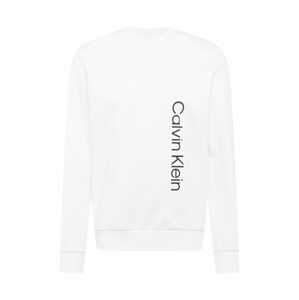 Calvin Klein Mikina  černá / bílá