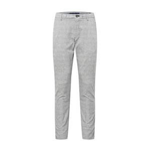 JOOP! Jeans Chino kalhoty 'Maxton'  světle šedá / bílá