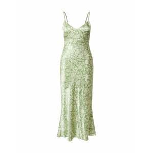 Guido Maria Kretschmer Collection Letní šaty 'Safia'  zelená / bílá