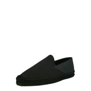 HUGO Espadrilky 'Sannes'  šedá / černá