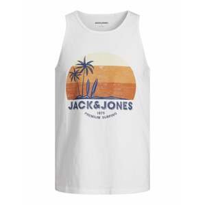 Jack & Jones Junior Tričko 'PALM'  bílá / mix barev
