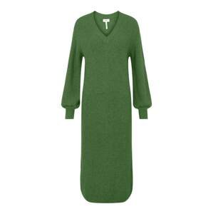 OBJECT Úpletové šaty 'Malena'  tmavě zelená