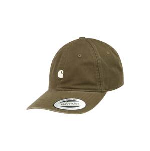 Carhartt WIP Kšiltovka 'Madison'  khaki / bílá