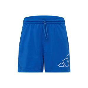 ADIDAS PERFORMANCE Sportovní kalhoty  marine modrá / bílá