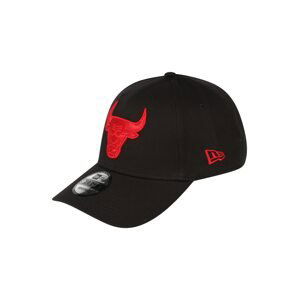 NEW ERA Kšiltovka 'Chicago Bulls'  černá / svítivě červená