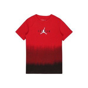 Jordan Tričko  červená / tmavě červená / bílá / černá