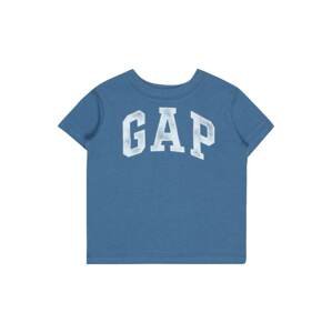 GAP Tričko  chladná modrá / bílá