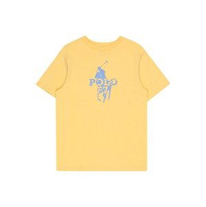 Polo Ralph Lauren Tričko  žlutá / kouřově modrá