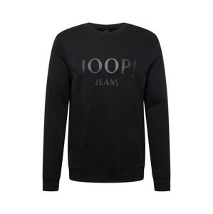 JOOP! Jeans Mikina 'Alfred'  šedá / tmavě šedá / černá