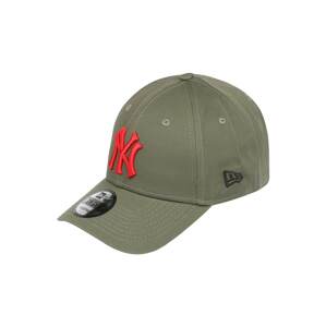 NEW ERA Kšiltovka '9FORTY'  šedá / khaki / červená / černá