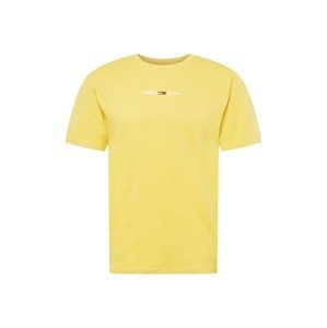 Tommy Jeans Tričko  námořnická modř / žlutá / červená / bílá