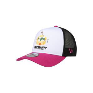 NEW ERA Kšiltovka  pink / bílá / černá / žlutá