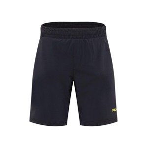 FILA Sportovní kalhoty 'RAUBLING'  žlutá / černá