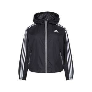 ADIDAS SPORTSWEAR Sportovní bunda  černá / bílá