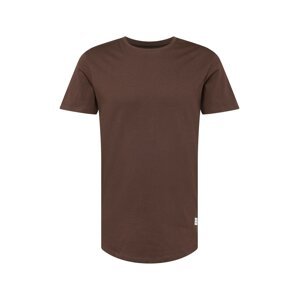 JACK & JONES Tričko  hnědá