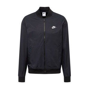 Nike Sportswear Přechodná bunda  černá / bílá